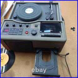 Columbia Gp-25 Record Player Vintage Turntable Cassette & Cd Player Combo Home Columbia Gp-25 Record Player Vintage Turntable Cassette & Cd Player Combo Home