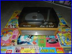 Concert Hall Disc-O-Kid Two Speed Phonograph Record Player 220 WithBooks & Records Concert Hall Disc-O-Kid Two Speed Phonograph Record Player 220 WithBooks & Records