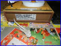 Concert Hall Disc-O-Kid Two Speed Phonograph Record Player 220 WithBooks & Records Concert Hall Disc-O-Kid Two Speed Phonograph Record Player 220 WithBooks & Records
