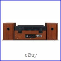 Crosley 1975T 2-Speed Record Player Turntable Walnut with Speakers CR6038A-WA