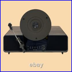 Crosley Beck CR6049A-WA Fully Automatic Vertical Record Player Walnut #BU4372