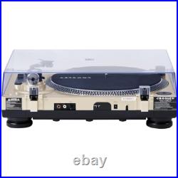 Crosley C100BT-CP C100BT 2-Speed Bluetooth Record Player Champagne
