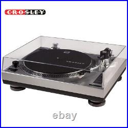 Crosley C100-SI 2-Speed Pro Series Turntable Record Player with S-Shape Tone Arm