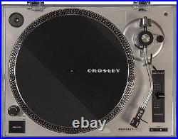 Crosley C100-SI 2-Speed Pro Series Turntable Record Player with S-Shape Tone Arm
