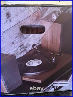 Crosley C62BWA Record Player Turntable System and Speaker With 2 Speed