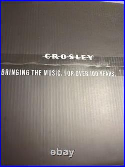 Crosley C62BWA Record Player Turntable System and Speaker With 2 Speed