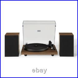 Crosley C62 Vinyl Record Player with Speakers and Bluetooth Audio Turntables