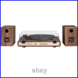 Crosley C65A-WAGL C65 2-Speed Shelf System Record Player Walnut/Gold Crosley C65A-WAGL C65 2-Speed Shelf System Record Player Walnut/Gold
