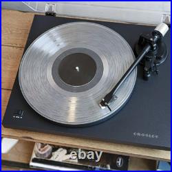 Crosley C6 Vinyl Record Player with Speakers and Wireless Bluetooth Audio Turn