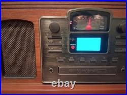 Crosley CR2405E-PA Record Player Turntable CD Recorder AM/FM Radio Cassette Tape