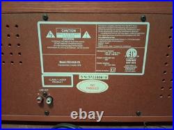 Crosley CR2405E-PA Record Player Turntable CD Recorder AM/FM Radio Cassette Tape