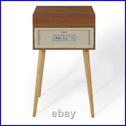 Crosley CR6235A-NA Rohe 3-Speed Bluetooth Record Player Natural with Stand