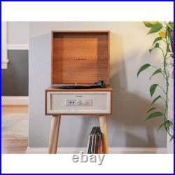 Crosley CR6235A-NA Rohe 3-Speed Bluetooth Record Player Natural with Stand