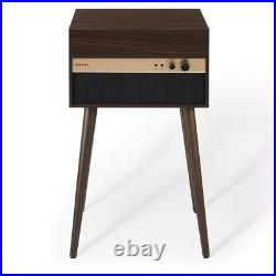 Crosley CR6236A-WA Jasper 3-Speed Bluetooth Record Player Walnut with Stand