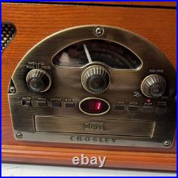 Crosley CR66 Turntable Record Cassette Cd Player And Radio Great Combination