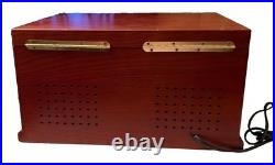 Crosley CR66 Turntable Record Cassette Cd Player And Radio Great Combination