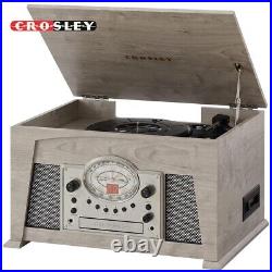 Crosley CR7015A-GY Medley 3-Speed Record Player Entertainment Center Gray Crosley CR7015A-GY Medley 3-Speed Record Player Entertainment Center Gray