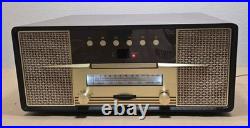 Crosley CR7016A-MA Rhapsody Entertainment Center 3-Speed Record Player Mahogany