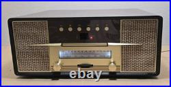 Crosley CR7016A-MA Rhapsody Entertainment Center 3-Speed Record Player Mahogany