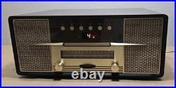 Crosley CR7016A-MA Rhapsody Entertainment Center 3-Speed Record Player Mahogany