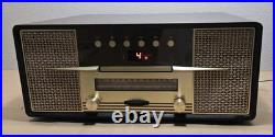 Crosley CR7016A-MA Rhapsody Entertainment Center 3-Speed Record Player Mahogany