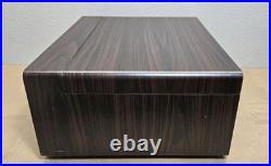 Crosley CR7016A-MA Rhapsody Entertainment Center 3-Speed Record Player Mahogany