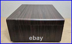 Crosley CR7016A-MA Rhapsody Entertainment Center 3-Speed Record Player Mahogany