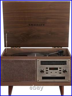 Crosley CR7023A-WA Serenade 8-in-1 Vinyl Record Player with 3-Speed Turntable Crosley CR7023A-WA Serenade 8-in-1 Vinyl Record Player with 3-Speed Turntable