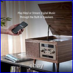 Crosley CR7023A-WA Serenade 8-in-1 Vinyl Record Player with 3-Speed Turntable Crosley CR7023A-WA Serenade 8-in-1 Vinyl Record Player with 3-Speed Turntable