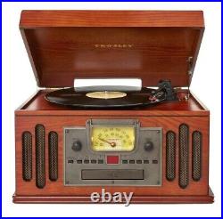 Crosley CR704B-PA Deluxe Musician Record Player Turntable Bluetooth CD AM/FM NEW