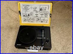 Crosley Cruiser Charlie Brown Peanuts Portable Record Player #CR8005A-PT