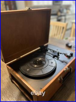 Crosley Model CR49-TA Portable Suitcase Turntable Record Player Crosley Model CR49-TA Portable Suitcase Turntable Record Player