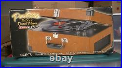 Crosley Portable 1950's Record Player CR49-TA