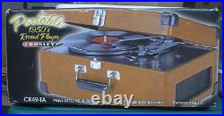 Crosley Portable 1950's Record Player CR49-TA