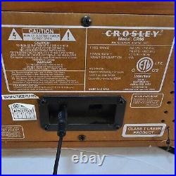 Crosley Rochester CR66 5-in-1 Record Player Turntable Cassette CD AM FM Radio