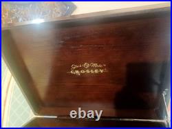 Crosley Stack O Matic Record Player- CR-72 MIssion Model HARD2FIND! WORKS