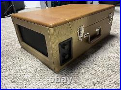 Crosley Stack-O-Matic Vinyl Suitcase Record Player Model CR89