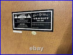 Crosley Stack-O-Matic Vinyl Suitcase Record Player Model CR89