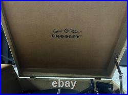 Crosley Stack-O-Matic Vinyl Suitcase Record Player Model CR89