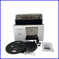 Crosley Stave CR6046A-WAGL 2-Speed Bluetooth Turntable Walnut Record Player