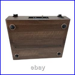 Crosley Stave CR6046A-WAGL 2-Speed Bluetooth Turntable Walnut Record Player
