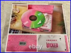 Crosley X Wicked For Good Glinda PINK Turntable Player Record Store Day RSD 2025