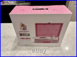 Crosley X Wicked For Good Glinda PINK Turntable Player Record Store Day RSD 2025