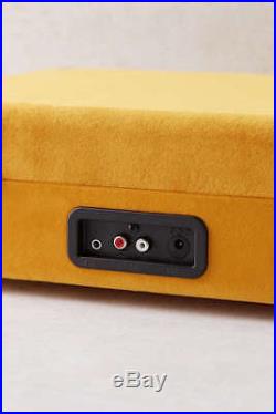 Crosley Yellow Velvet Cruiser Bluetooth Record Player