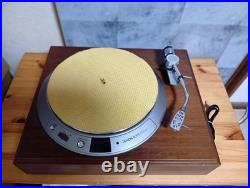 DENON DP-2000 Turntable Record Player with Pioneer Cartridge Used Japan