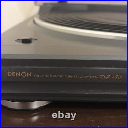 DENON DP-29F Full Auto Record Player Belt Drive READ