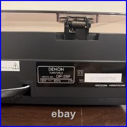 DENON DP-29F Full Auto Record Player Belt Drive READ