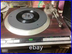 DENON DP-51F DIRECT DRIVE FULLY AUTOMATIC TURNTABLE SYSTEM Record Player Used DENON DP-51F DIRECT DRIVE FULLY AUTOMATIC TURNTABLE SYSTEM Record Player Used