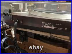 DENON DP-51F DIRECT DRIVE FULLY AUTOMATIC TURNTABLE SYSTEM Record Player Used DENON DP-51F DIRECT DRIVE FULLY AUTOMATIC TURNTABLE SYSTEM Record Player Used
