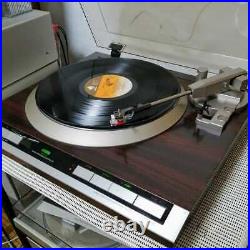 DENON DP-51F Fully Automatic Direct Drive Turntable Record Player Working Tested